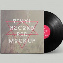 Vinyl record cover